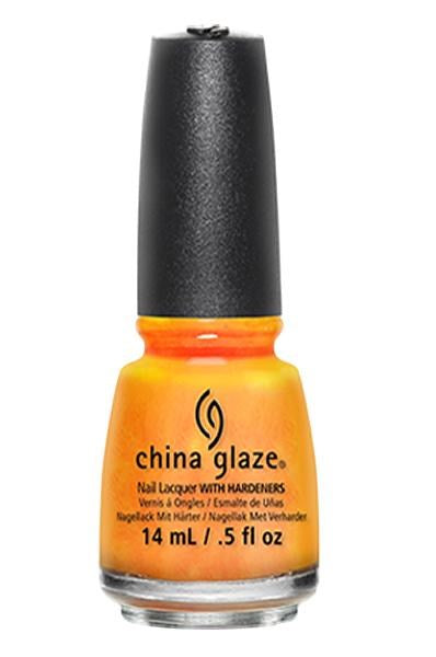 CHINA GLAZE  Nail Lacquer (0.5 fl.oz/14ml) - Sun Worshiper (Discontinued)