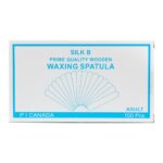 SILK B PROFESSIONAL Prime Quality Wooden Waxing Spatula - Large: 150x18x1.6mm (100pc)