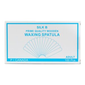 SILK B PROFESSIONAL Prime Quality Wooden Waxing Spatula - Large: 150x18x1.6mm (100pc)