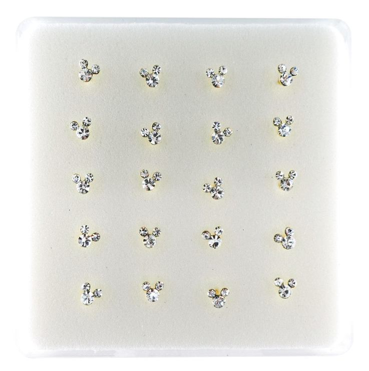 INTERVISION 925 Stering Silver Nose Stud - Gold / NP19009-1