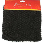 KIM & C Large Mesh Headband - Black