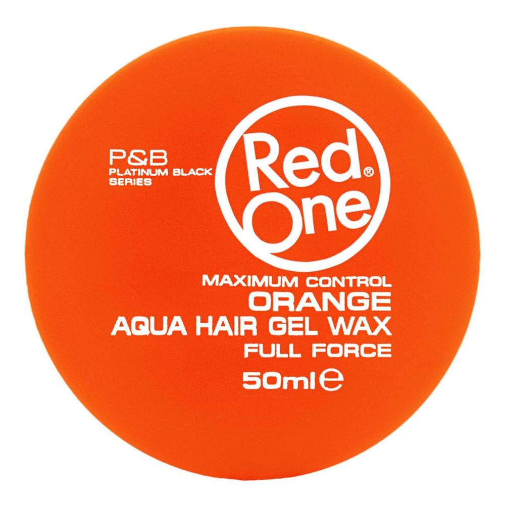 RED ONE Mini Aqua Hair Gel Wax (50ml) - Orange