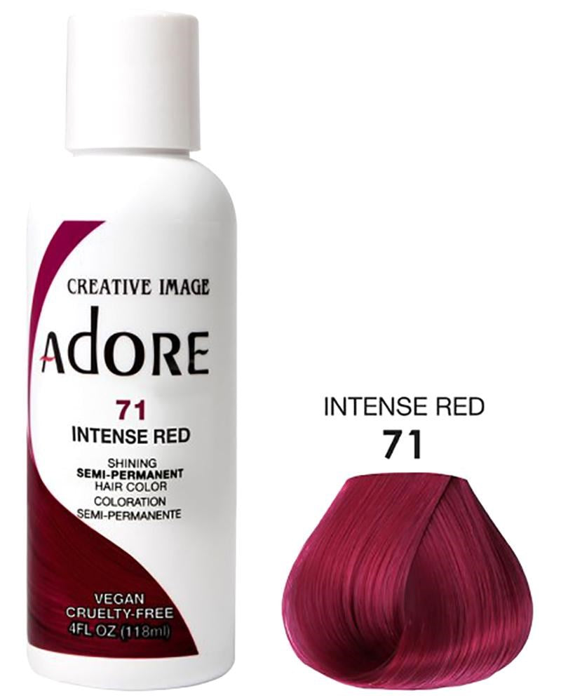 ADORE SEMI Permanent Hair Color (4oz) - 071 Intense Red