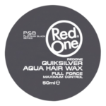 RED ONE Mini Aqua Hair Wax (50ml) - Quik Silver