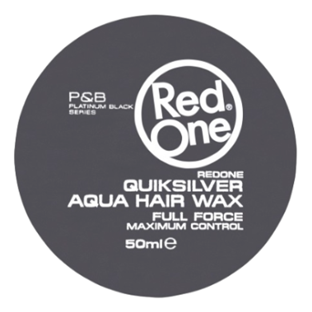 RED ONE Mini Aqua Hair Wax (50ml) - Quik Silver