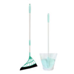 3JALBI Broom and Dust Pan Combo - Mint
