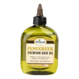 Difeel(Sunflower) Fenugreek Premium Hair Oil - 7.1oz